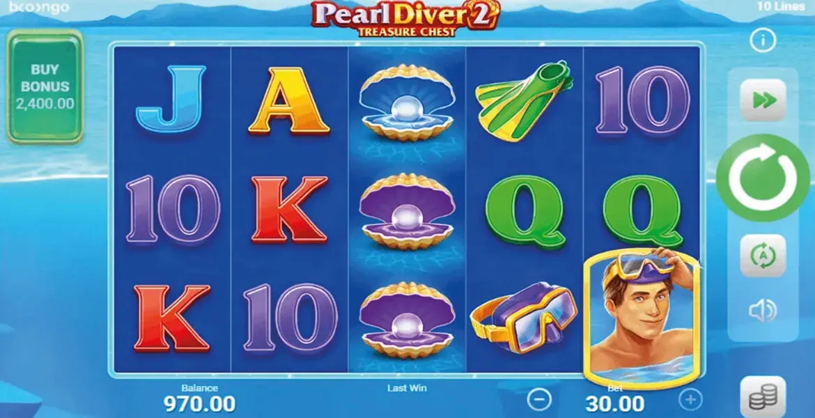 Play in Pearl Diver 2: Treasure Chest by Booongo for free now | Wellsreportcontext