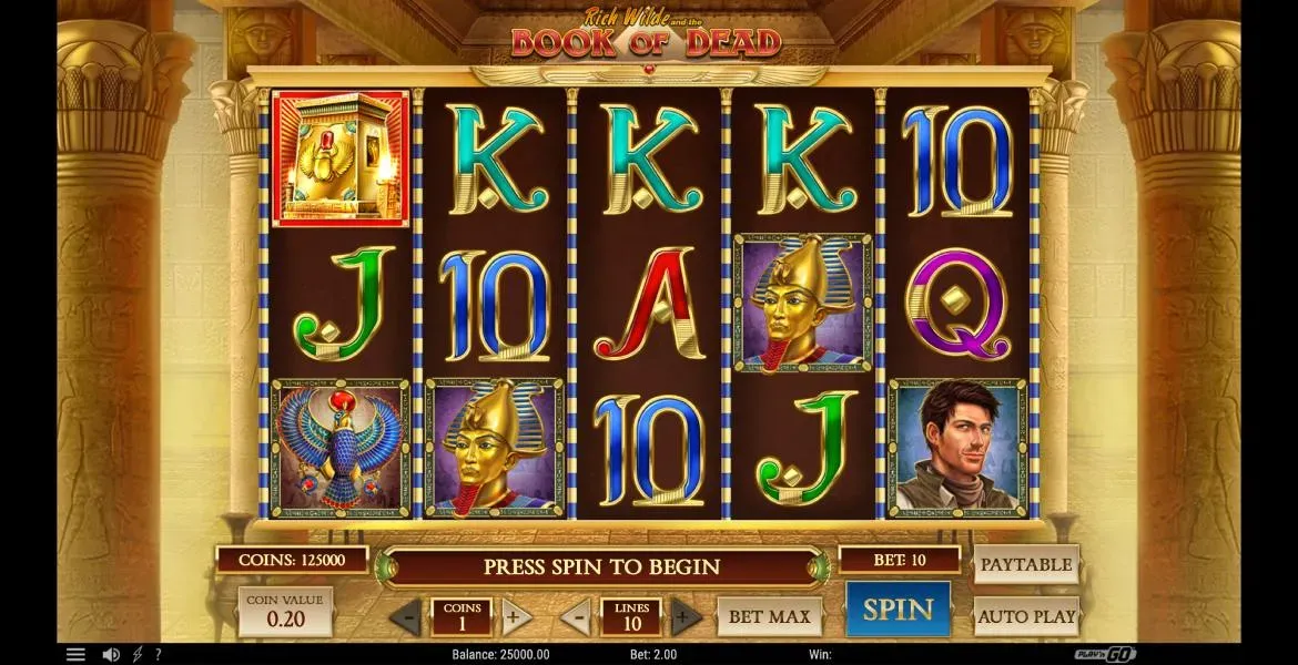 Play in Book of Dead slot by Play'n GO - demo play, bonus and payout review for free now | Wellsreportcontext