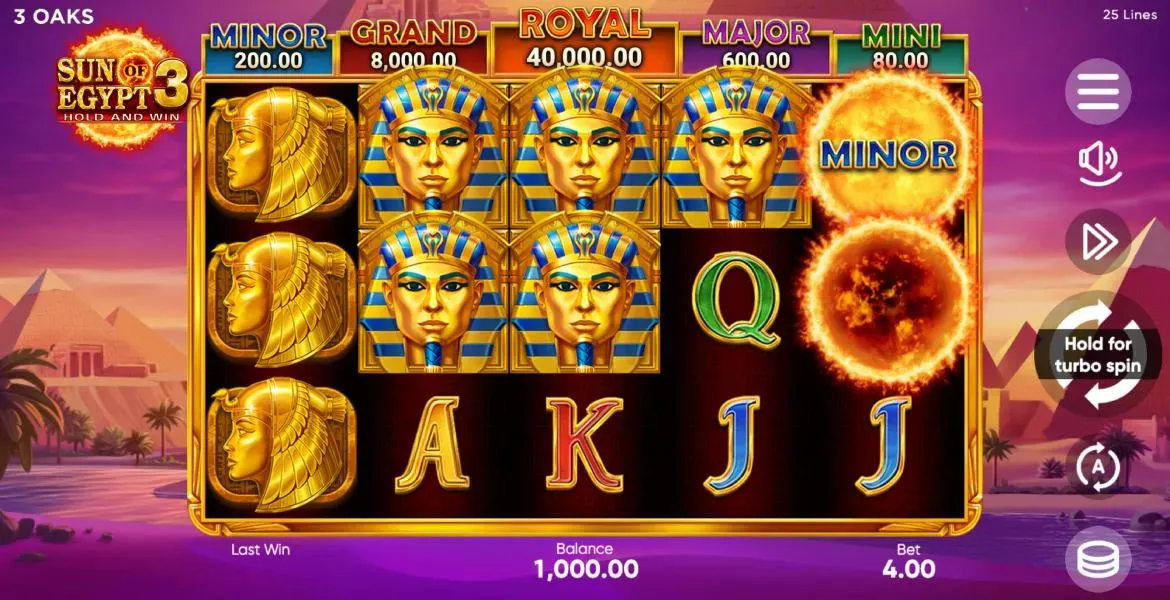Play in Sun of Egypt 3 slot review and free play demo for free now | Wellsreportcontext