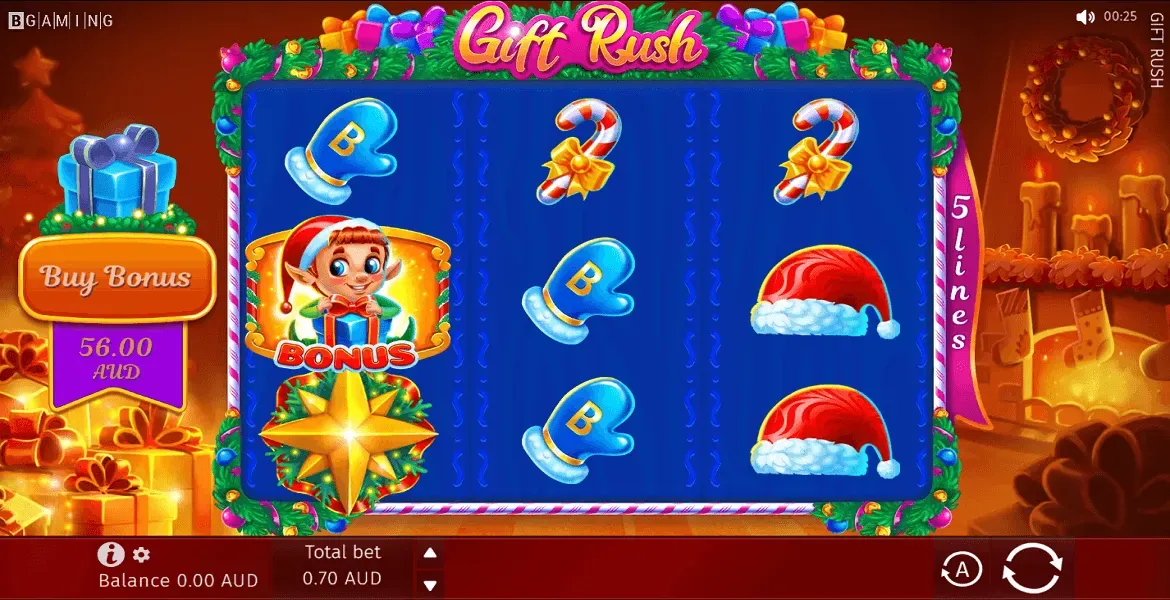 Play in Gift Rush by BGAMING for free now | Wellsreportcontext