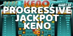 Progressive jackpot Keno