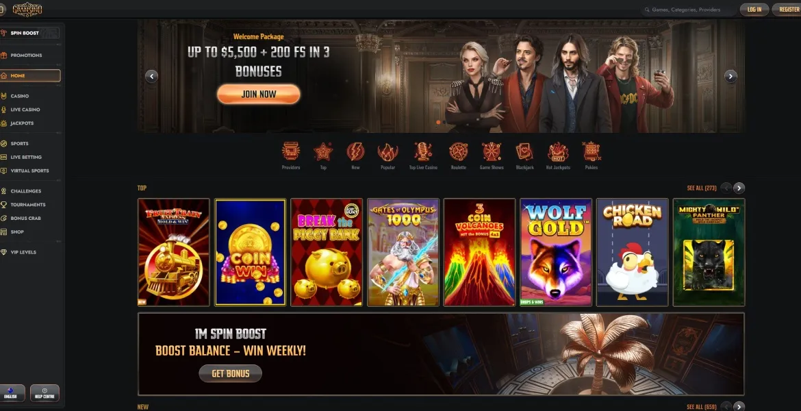 Gransino Casino login
